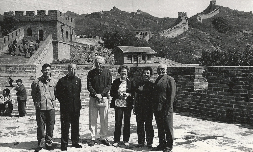 Edgar Snow Memorial Foundation founders visit the Great Wall of China